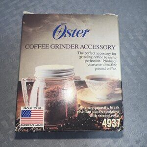 Oster Coffee Grinder Accessory 4937 For Oster Blenders‎ USA Made